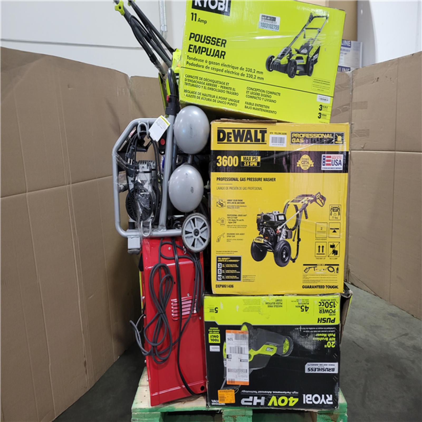 CALIFORNIA AS-IS OUTDOOR POWER EQUIPMENT