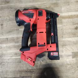 HOUSTON LOCATION - AS-IS MILWAUKEE FUEL 18-Volt Lithium-Ion Brushless Cordless 18-Gauge 1/4 in. Narrow Crown Stapler (Tool-Only)