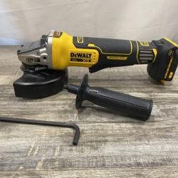 AS-IS DEWALT 20V XR Cordless 4-1/2. in. to 5 in. Variable Speed Angle Grinder (Tool Only)