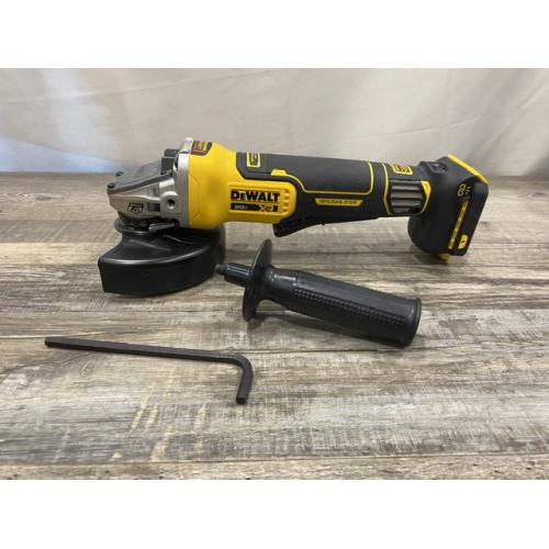AS-IS DEWALT 20V XR Cordless 4-1/2. in. to 5 in. Variable Speed Angle Grinder (Tool Only)