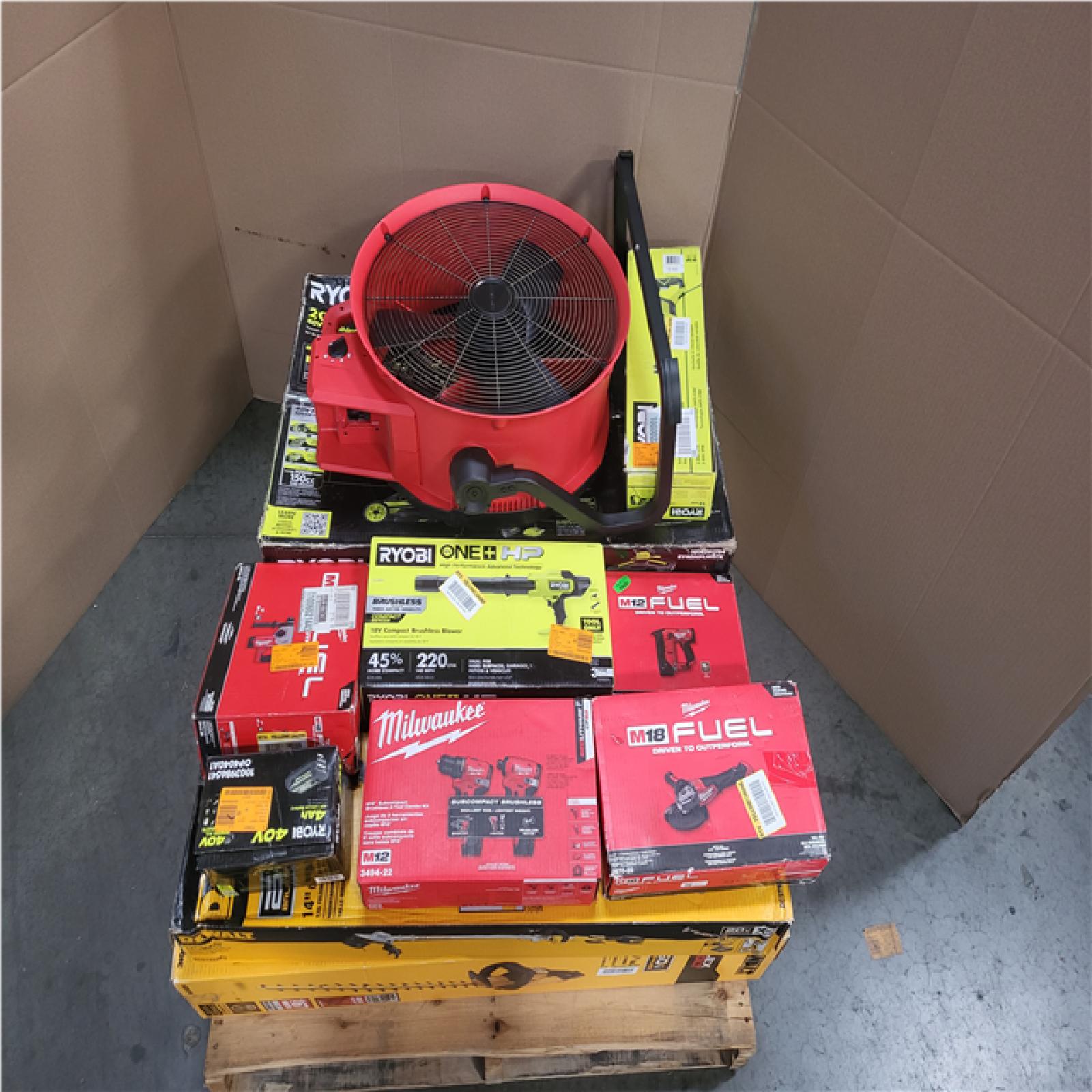 CALIFORNIA AS-IS TOOL PALLET