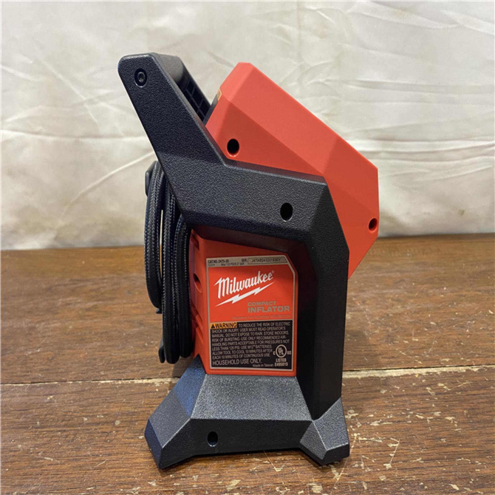 AS-IS Milwaukee 2475-20 M12 Compact Inflator (Tool Only)