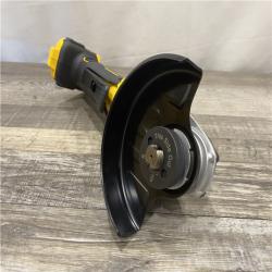 AS-IS DEWALT 20V MAX XR Cordless Brushless 4.5 in. Paddle Switch Small Angle Grinder with Kickback Brake (Tool Only)