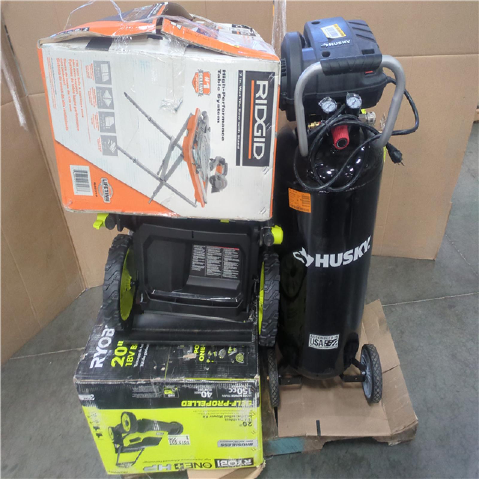 CALIFORNIA AS-IS OUTDOOR POWER EQUIPMENT