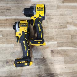 HOUSTON LOCATION - AS-IS DEWALT 2 TOOL COMBO KIT W/ (2) BATTERY & CHARGER
