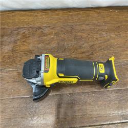 AS-IS DeWalt DCG405B 20V Max XR 4.5-Inch Slide Switch Small Angle Grinder (Tool Only)