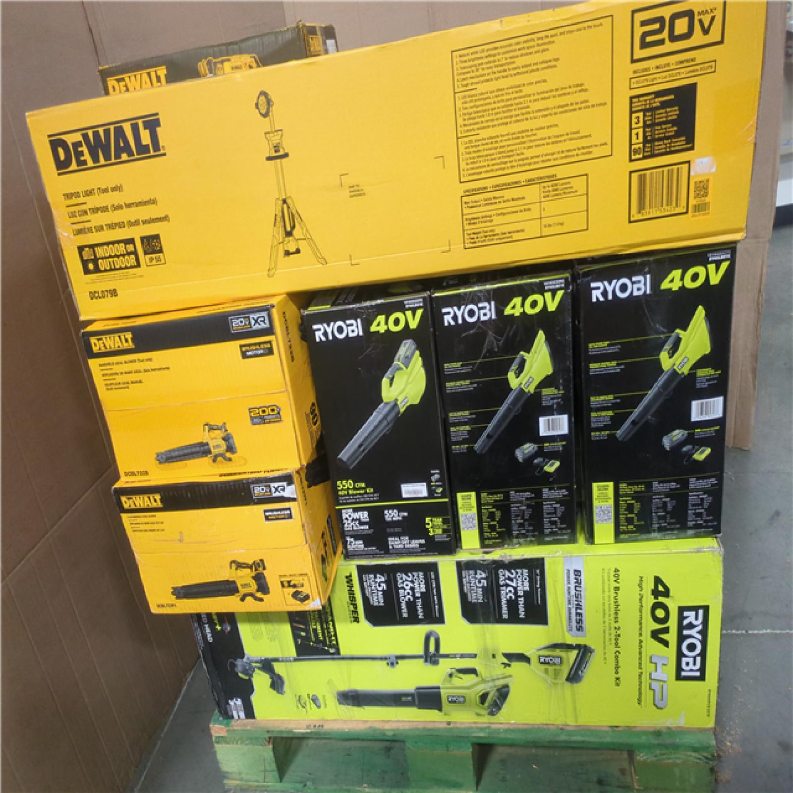 CALIFORNIA AS-IS TOOL PALLET