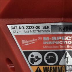 AS-IS MILWAUKEE M12 12V Cordless M-SPECTOR 360-Degree 4 Ft. Inspection Camera Kit