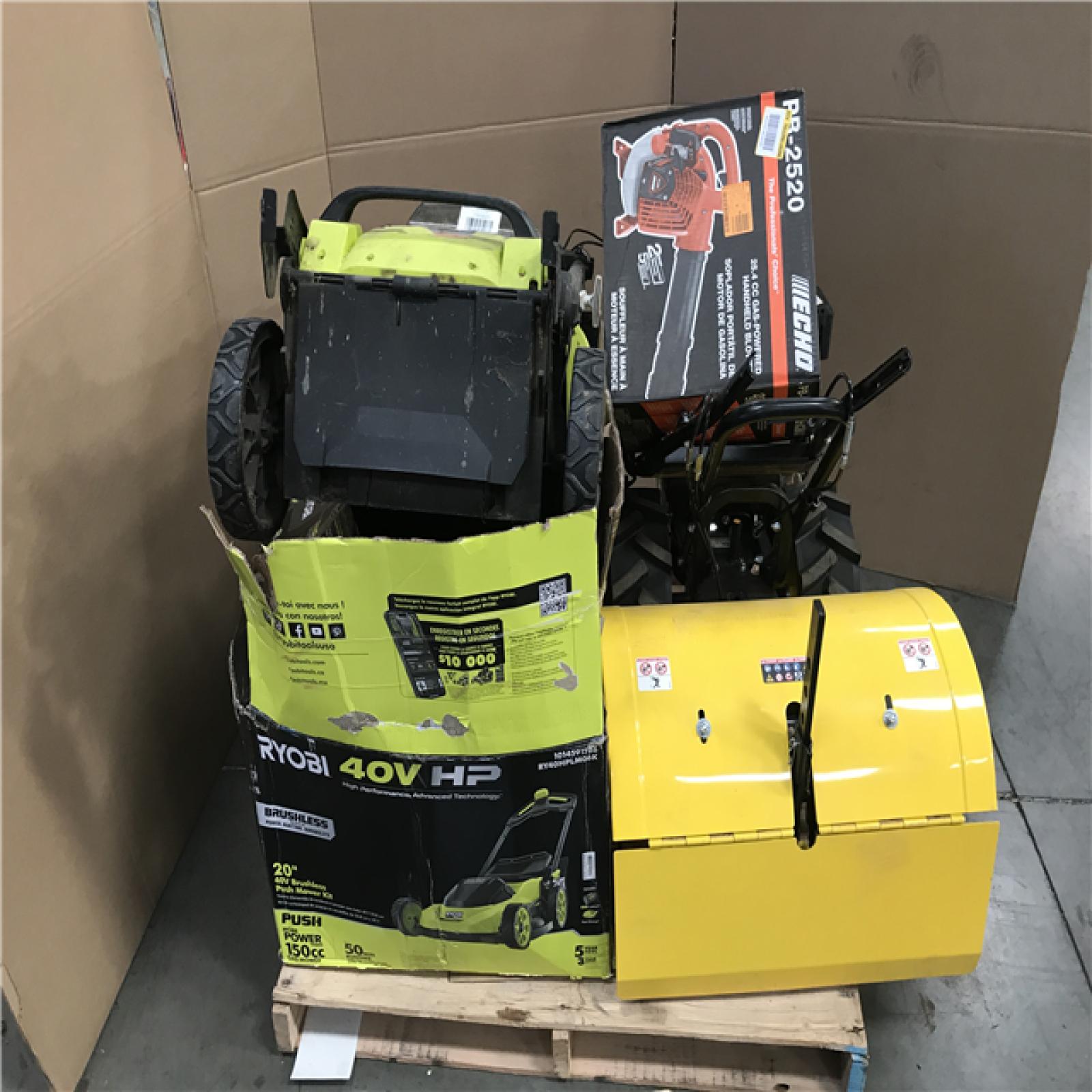CALIFORNIA AS-IS OUTDOOR POWER EQUIPMENT