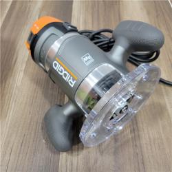 GOOD RIDGID 11 Amp 2 HP 1/2 in. Corded Fixed Base Router