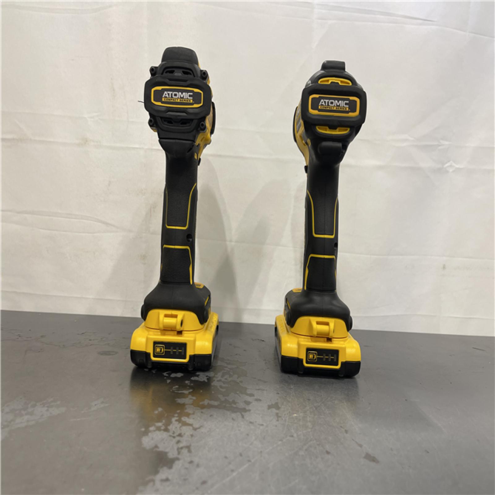 AS-IS- DEWALT ATOMIC 20-Volt MAX Lithium-Ion Cordless Combo Kit