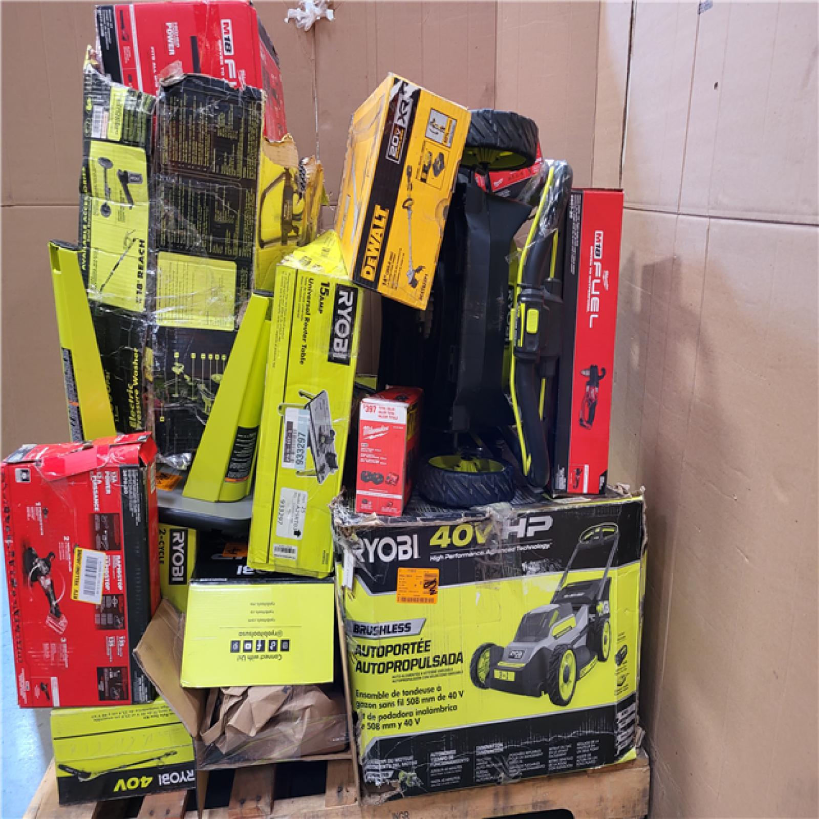 CALIFORNIA AS-IS TOOL PALLET