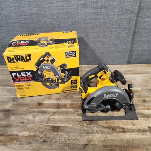 HOUSTON LOCATION - AS-IS DeWALT Flexvolt Max 7-1/4  60V Brushless Circular Saw DCS578B (Bare Tool)