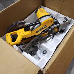 As-Is- DEWALT 12-in Dual Bevel Sliding Compound Miter Saw