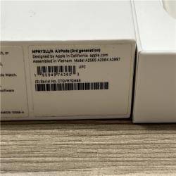 AS-IS Apple AirPods (3rd generation) Lightning Charging Case