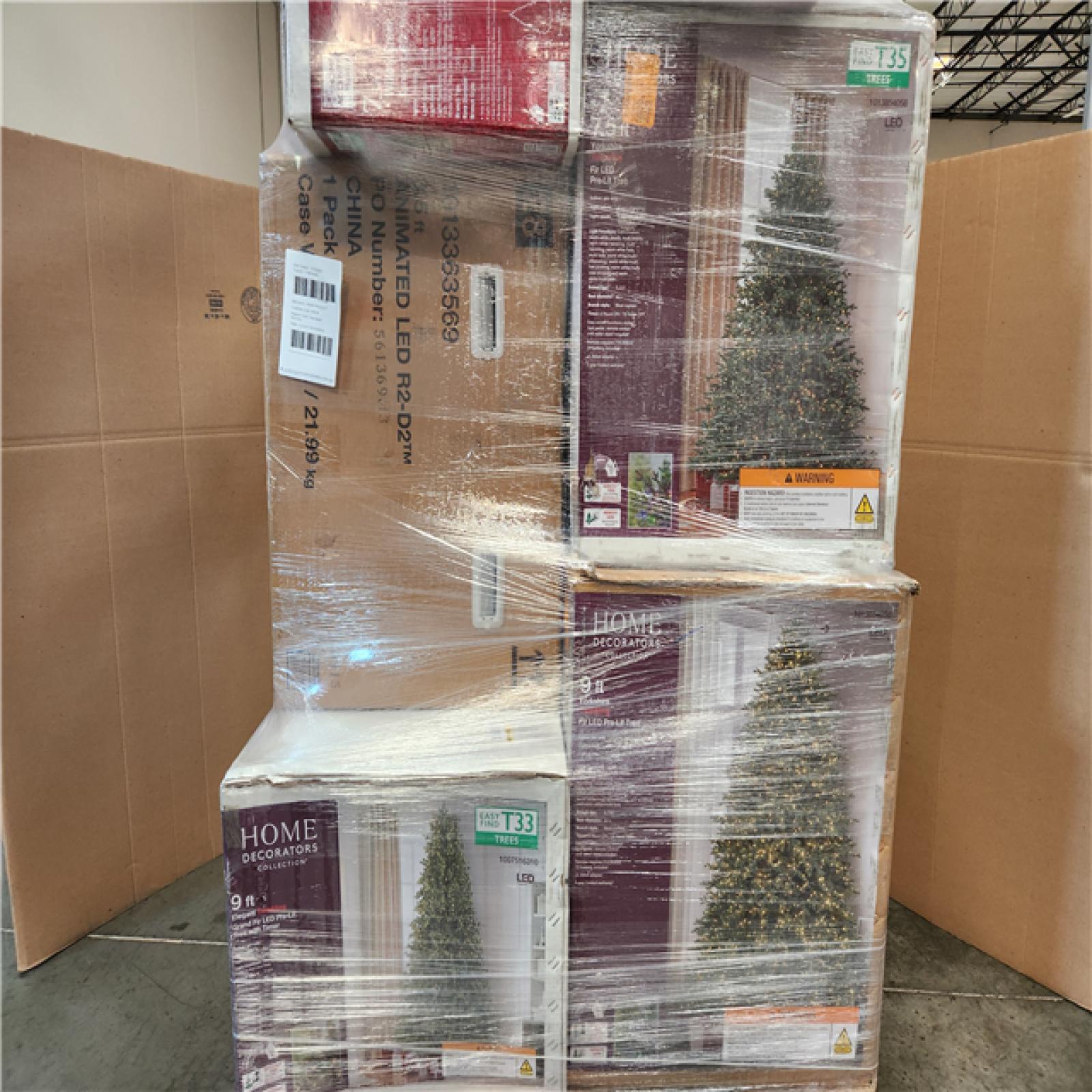 California AS-IS Holiday Pallet