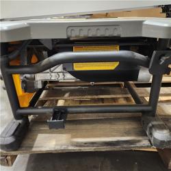 As-Is- DEWALT 15 Amp Corded 8-1/4 in. Compact Portable Jobsite Tablesaw