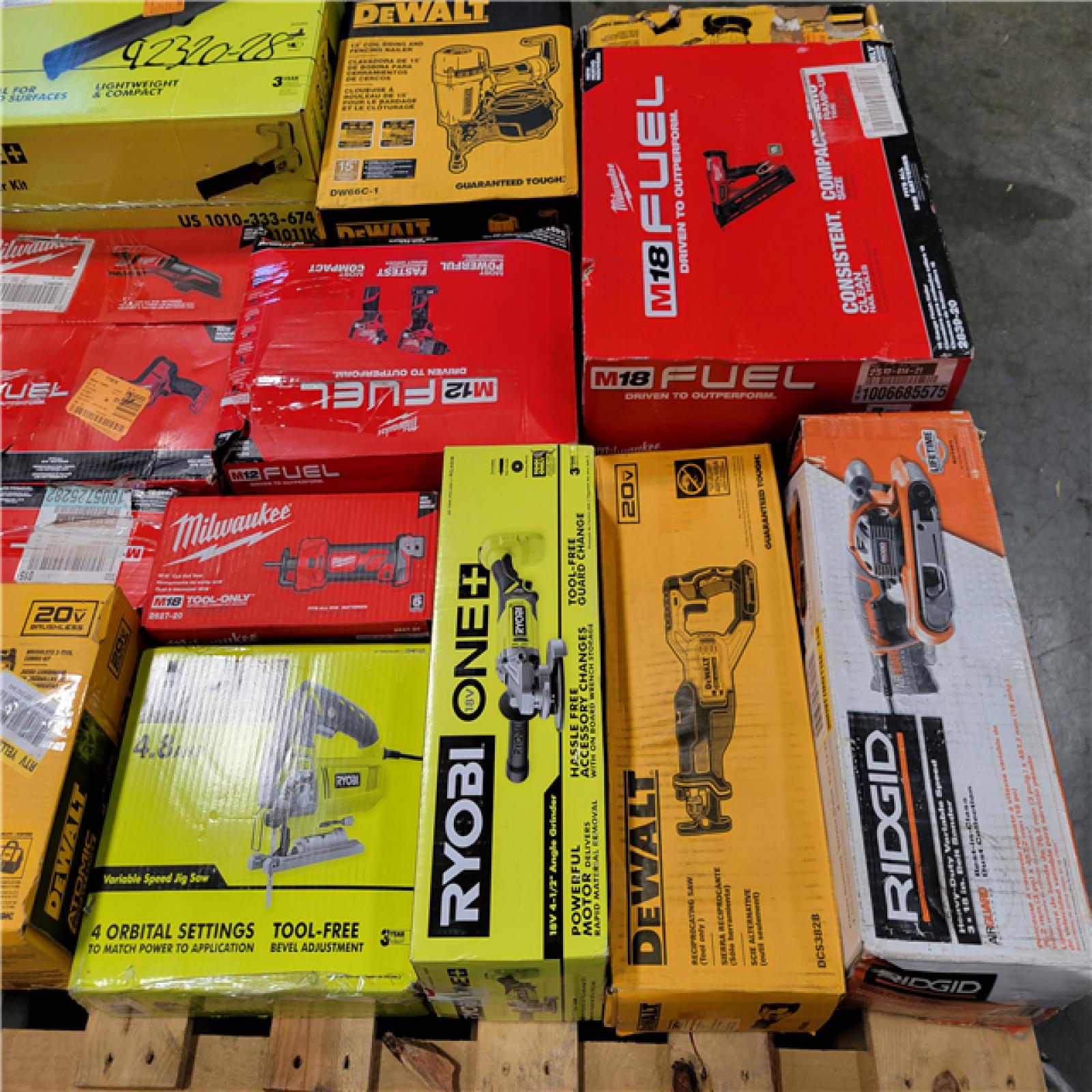 CALIFORNIA AS-IS TOOL PALLET