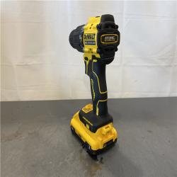 AS-IS - DEWALT ATOMIC 20V Cordless 1/2 in. Compact Hammer Drill Kit