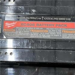 AS-IS Milwaukee MX FUEL Lithium-Ion REDLITHIUM XC406 Battery Pack