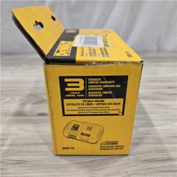 AS-IS  DeWalt 20V Max Fan-Cooled Fast Charger DCB118