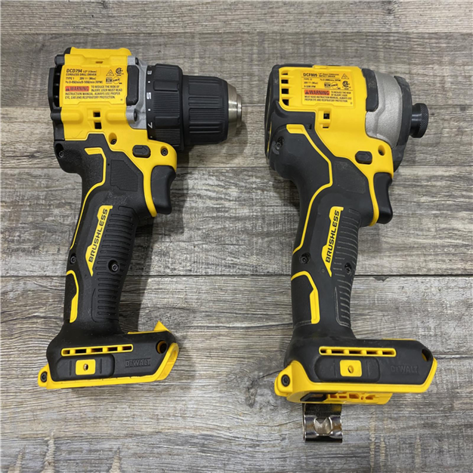 AS-IS DEWALT ATOMIC 20-Volt MAX Lithium-Ion Cordless Combo Kit