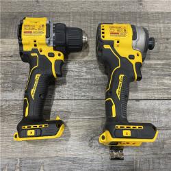 AS-IS DEWALT ATOMIC 20-Volt MAX Lithium-Ion Cordless Combo Kit