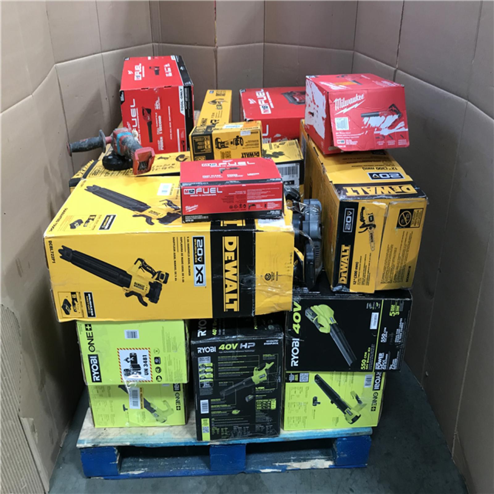 CALIFORNIA AS-IS TOOL PALLET