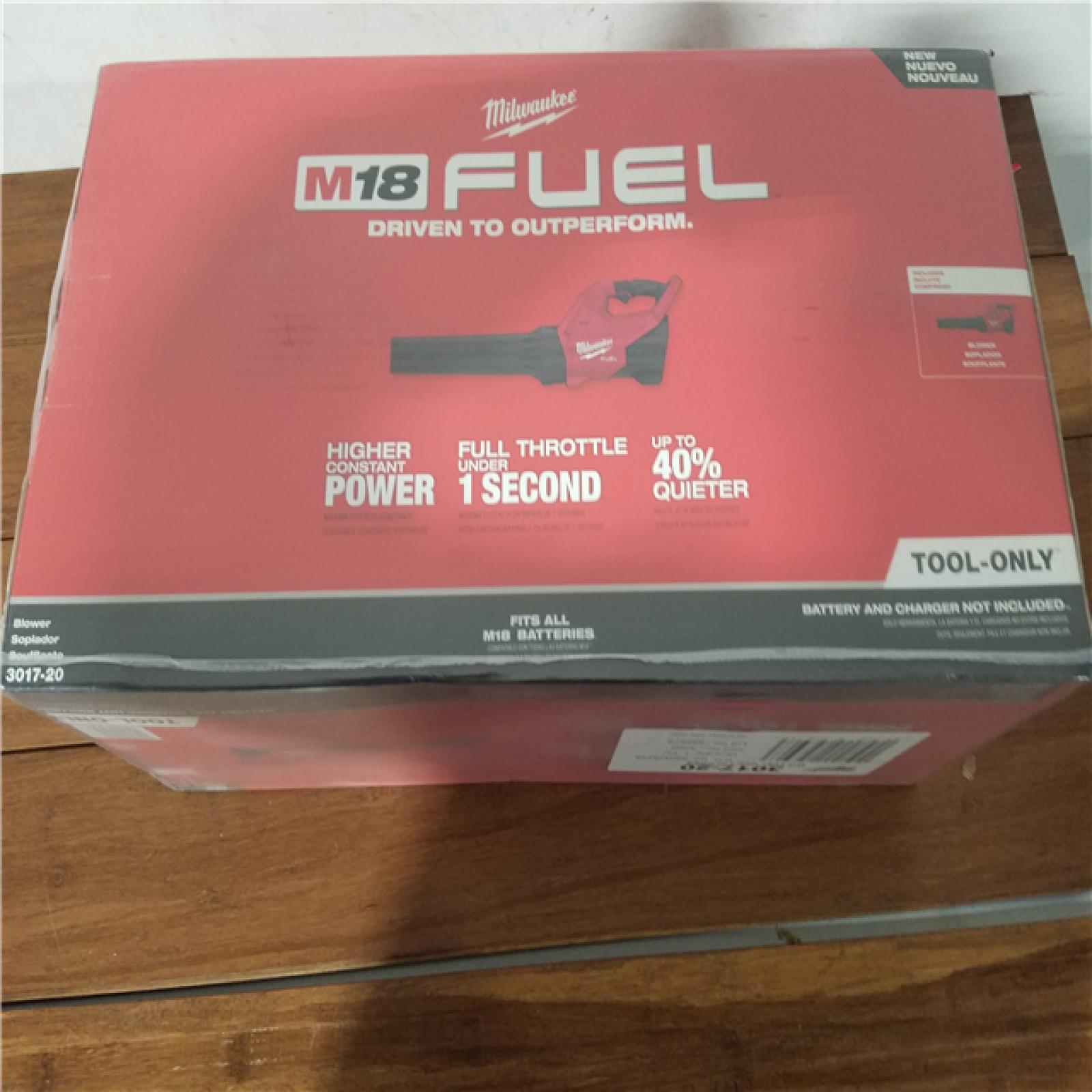 California NEW Milwaukee Blower (Tool Only)