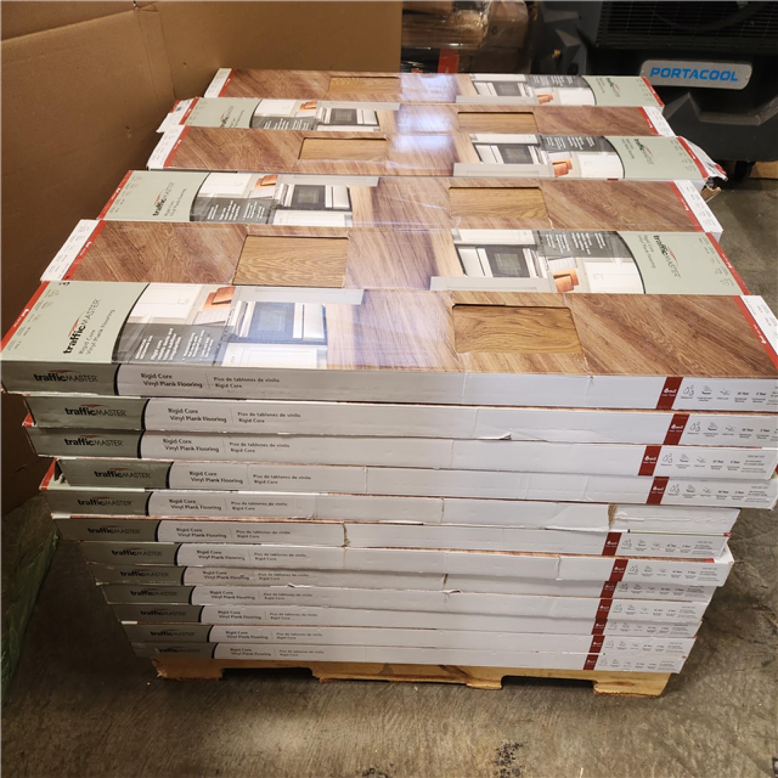 Phoenix NEW TrafficMaster Birchwood Meadows Oak 6 MIL x 6 in. W x 48 in. L Waterproof Click Lock Luxury Vinyl Plank Flooring (1580 sqft/72 case)