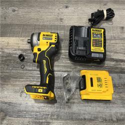 AS-IS DEWALT Atomic 20V Max Lithium-Ion Brushless Cordless Compact 1/4 in. Impact Driver Kit