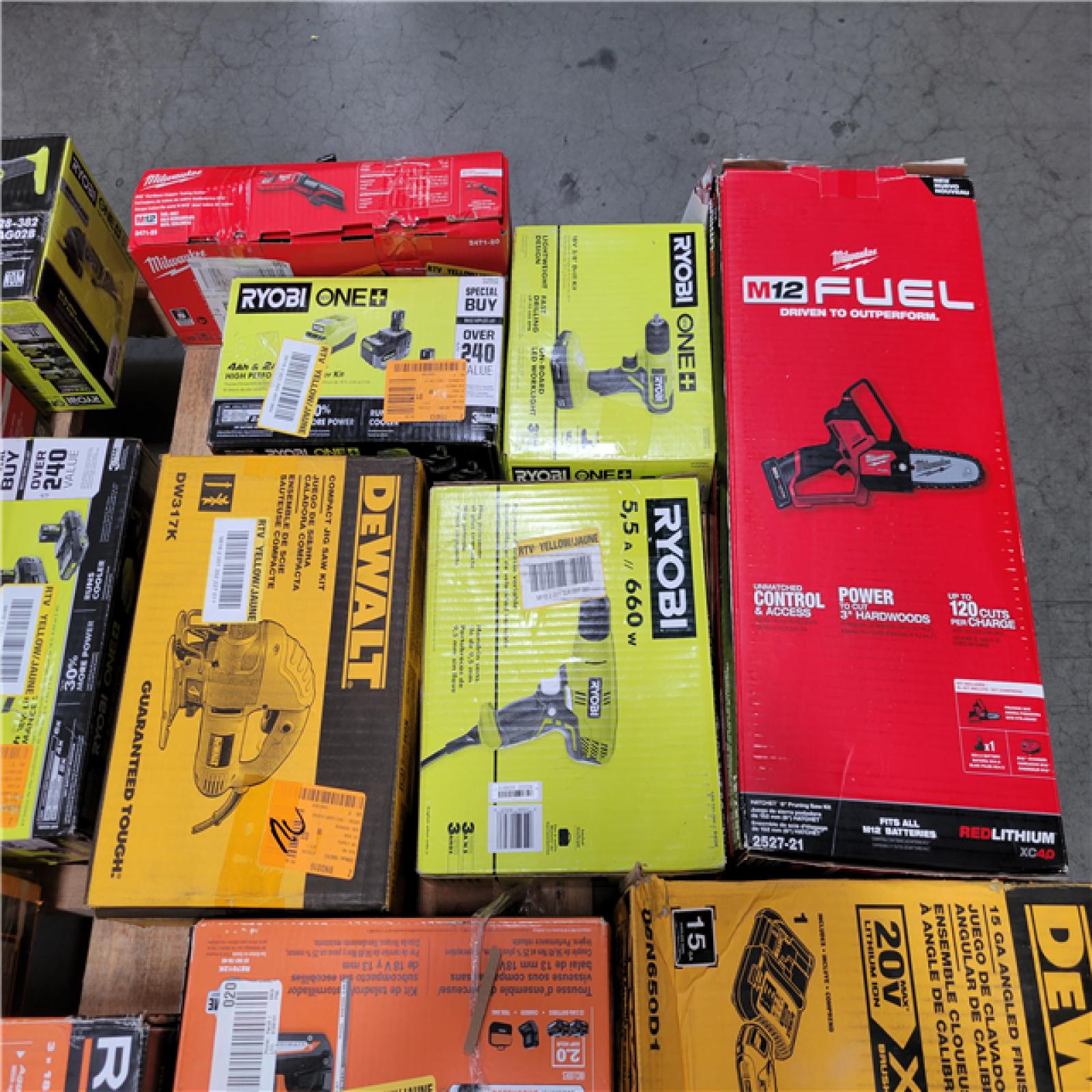 CALIFORNIA AS-IS TOOL PALLET
