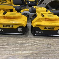 LIKE NEW - DEWALT 20V Lithium-Ion Cordless 5-Tool Combo Kit