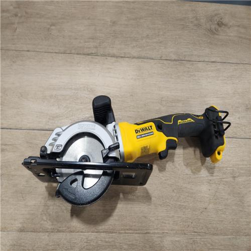 AS-IS- DEWALT ATOMIC 20V MAX Cordless Brushless 4-1/2 in. Circular Saw (Tool Only)
