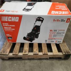 Phoenix AS-IS ECHO 21 in. 190 cc Briggs and Stratton Gas 3-in-1 Dual Blade RWD Self-Propelled Lawn Mower with Single Lever Deck Adjustment