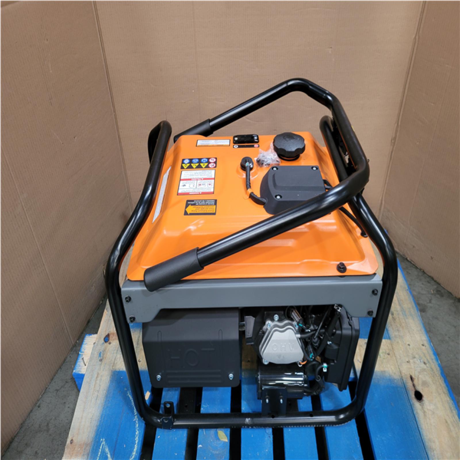 CALIFORNIA AS-IS GENERAC 6 875/5 500-WATT ELECTRIC SWITXH GASOLINE POWERED PORTABLE GENERATOR