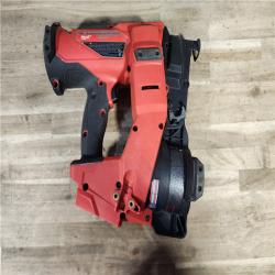 HOUSTON LOCATION - AS-IS Milwaukee M18 FUEL Coil Roofing Nailer (TOOL ONLY)