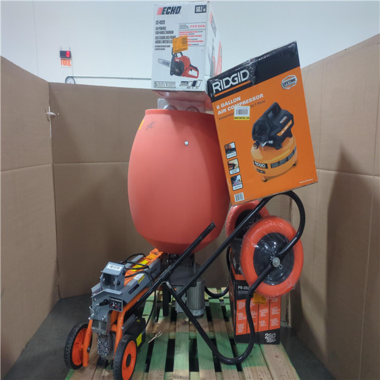 CALIFORNIA AS-IS OUTDOOR POWER EQUIPMENT