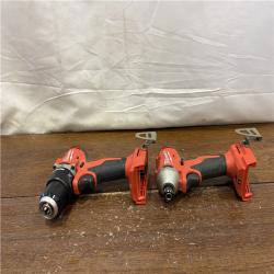 AS-IS Milwaukee M18 Compact Brushless Drill Driver/Impact Driver (2-Tool) Combo Kit