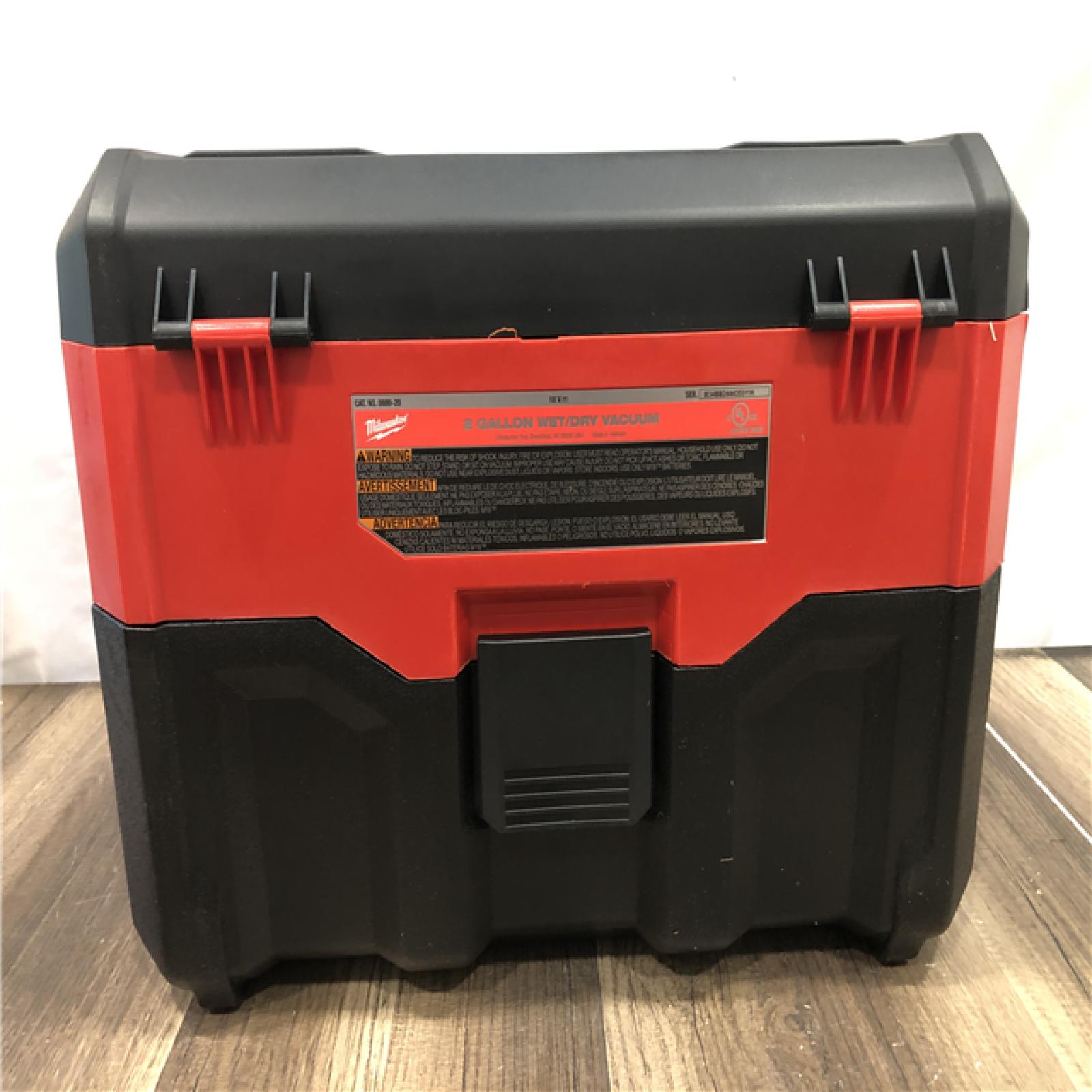 AS-IS Milwaukee 18-Volt 2 Gal. Lithium-Ion Cordless Wet/Dry Vacuum (Vacuum-Only)