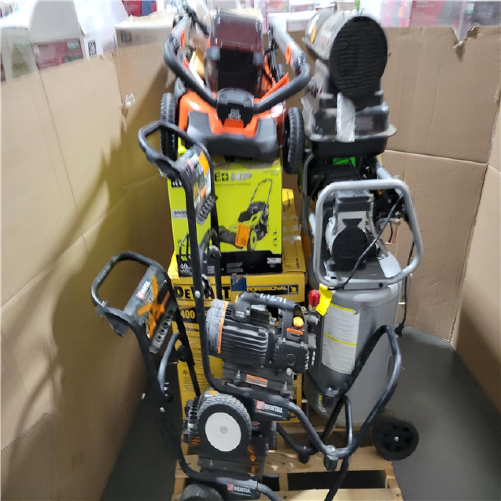 CALIFORNIA AS-IS OUTDOOR POWER EQUIPMENT