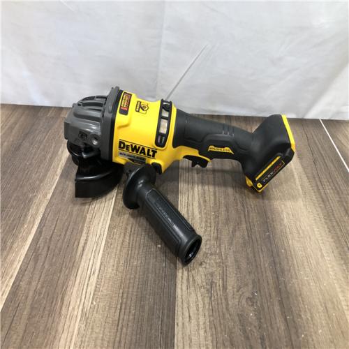 AS-IS DEWALT FLEXVOLT 60V MAX Cordless Brushless 4.5 in. to 6 in. Small Angle Grinder with Kickback Brake (Tool Only)