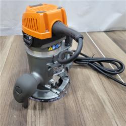GOOD RIDGID 11 Amp 2 HP 1/2 in. Corded Fixed Base Router