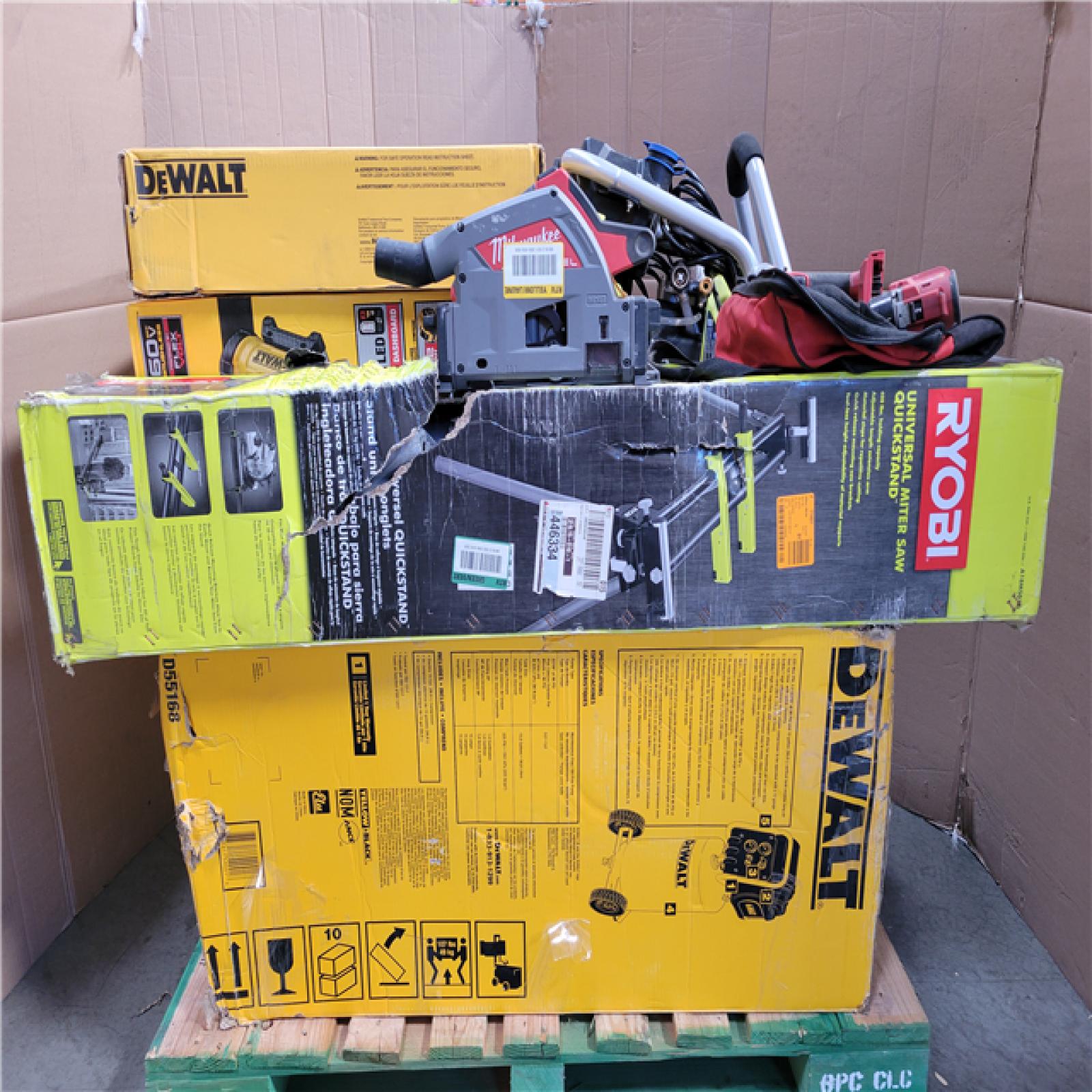 CALIFORNIA AS-IS TOOL PALLET