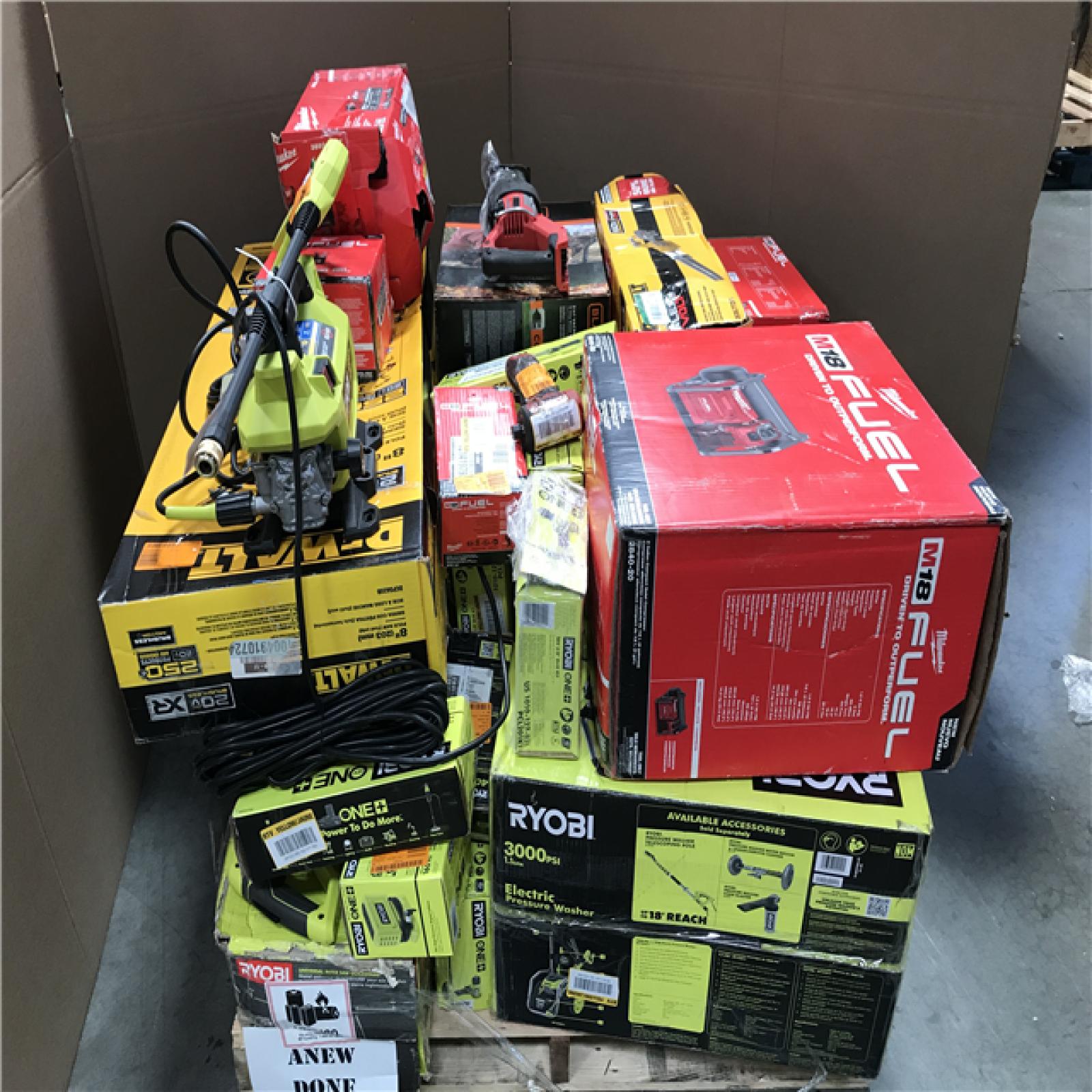 CALIFORNIA AS-IS TOOL PALLET