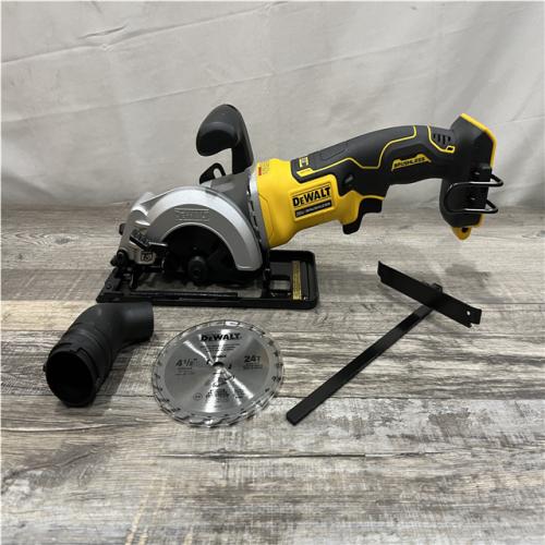 AS-IS DEWALT ATOMIC 20V MAX Cordless Brushless 4-1/2 in. Circular Saw (Tool Only)