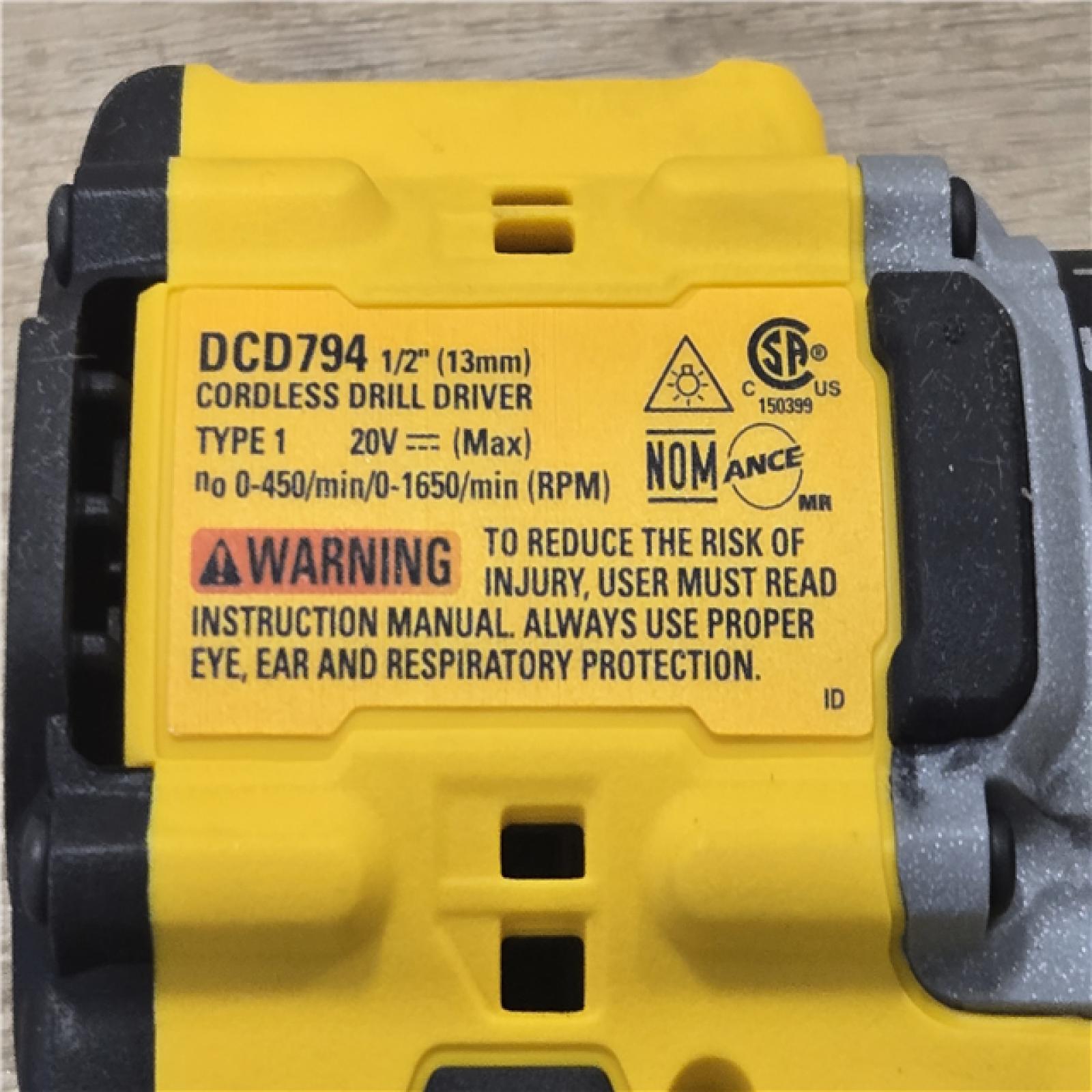 AS-IS DEWALT ATOMIC 20-Volt MAX Cordless 1/2 in. Drill Driver (Tool-Only)