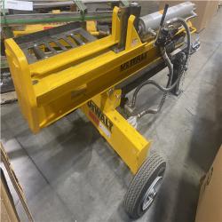 Dallas Location - As-Is DEWALT 28 Ton 196cc 6.5HP Kohler Engine Horizontal/Vertical Full Beam Hydraulic Log Splitter