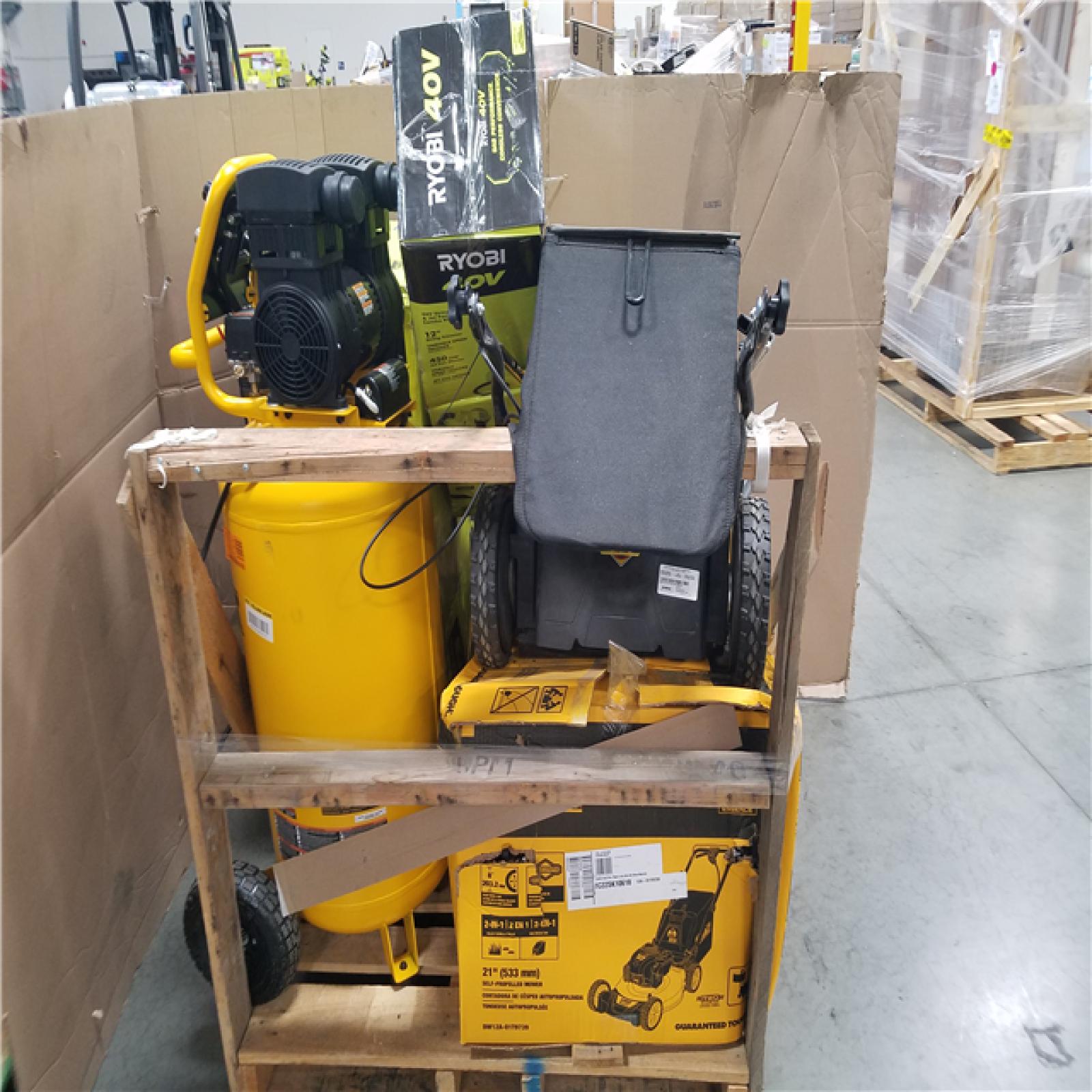 CALIFORNIA AS-IS OUTDOOR POWER EQUIPMENT