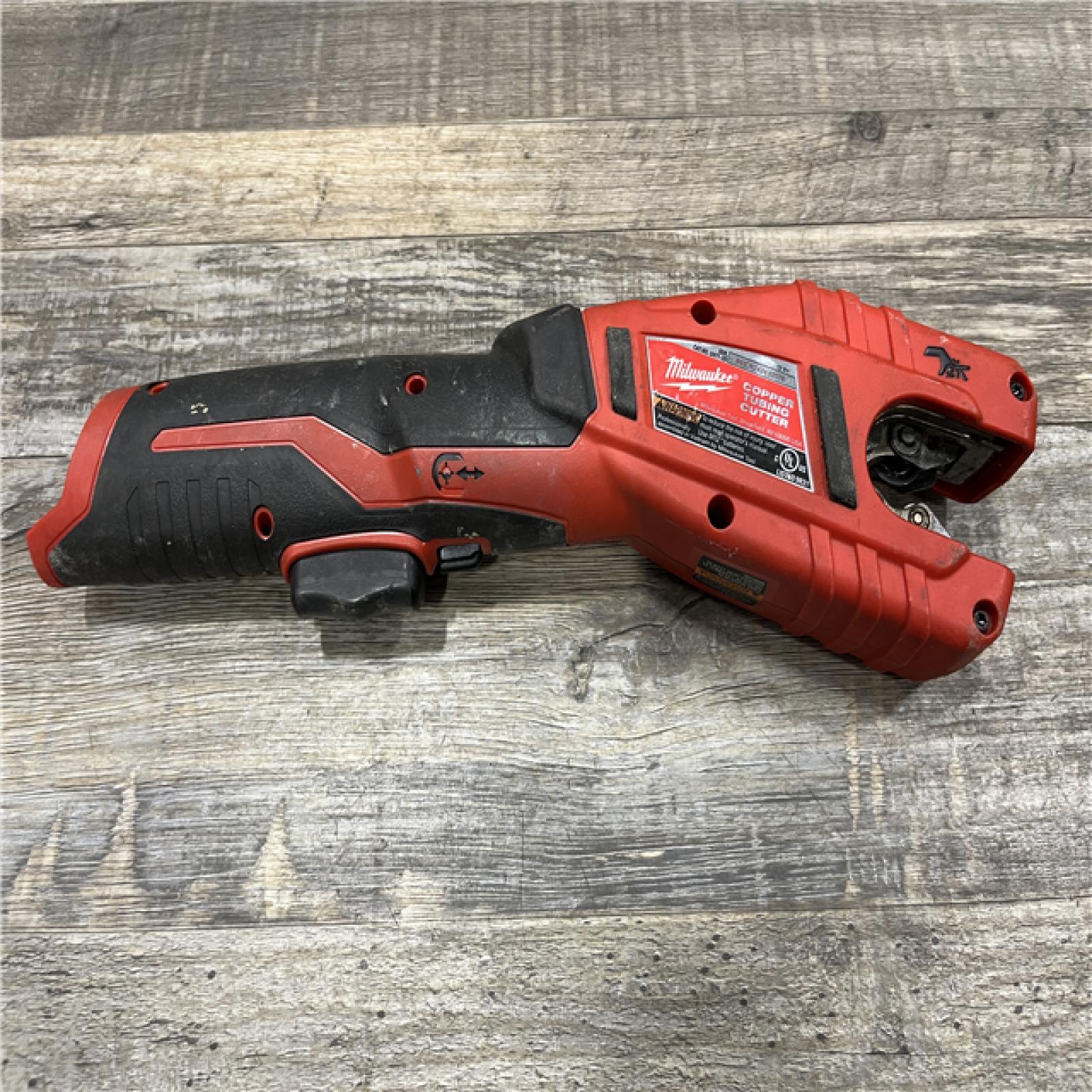 AS-IS Milwaukee 12V Lithium-Ion Cordless Copper Tubing Cutter (Tool-Only)